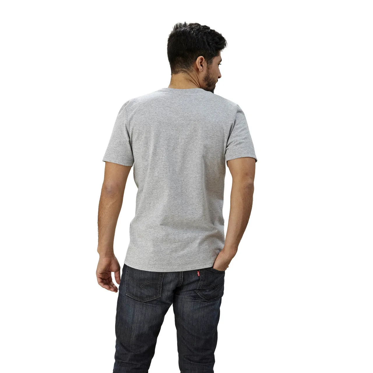 Adult Short Sleeve Crew Neck with Pocket Slim Fit