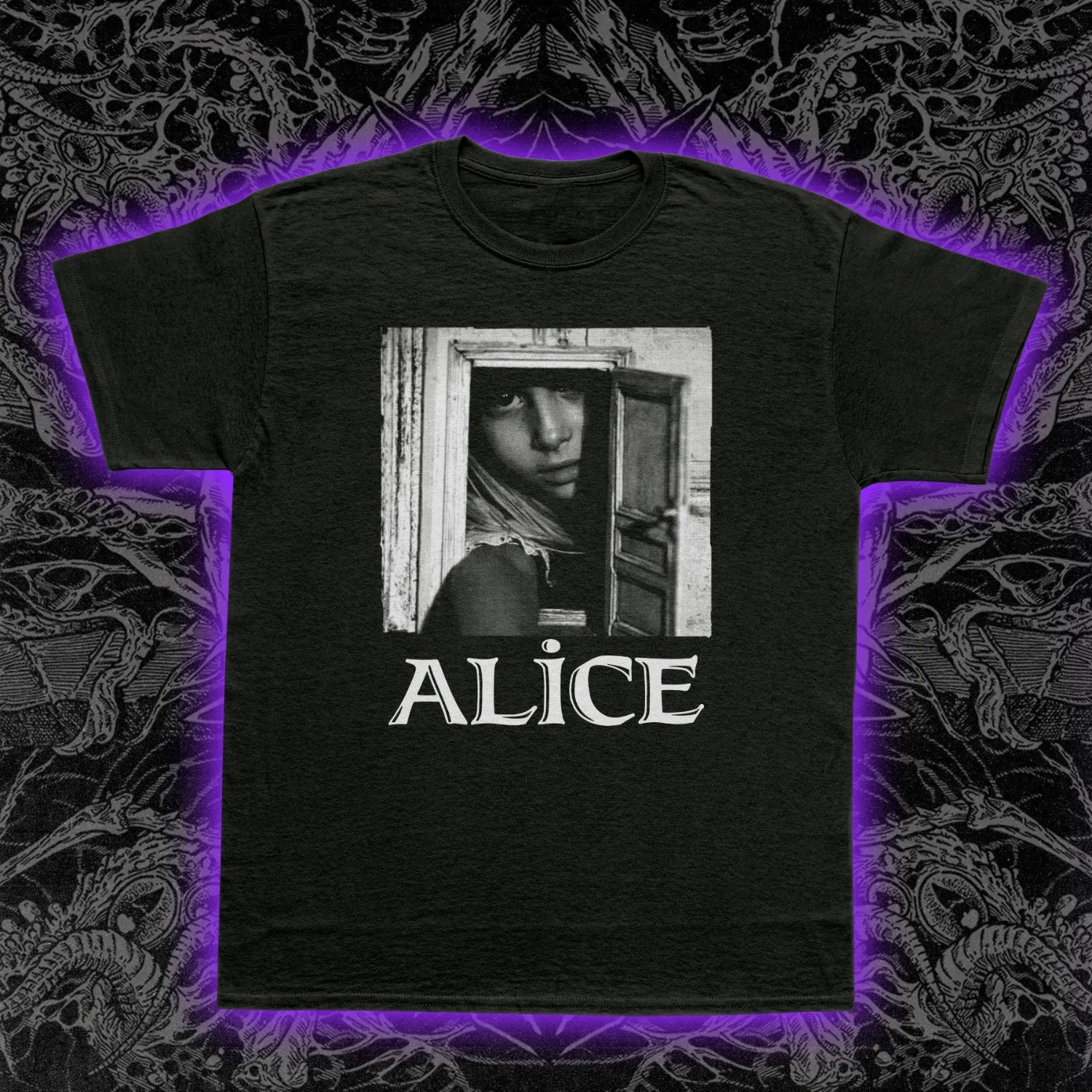 Alice Film 1988 Jan Svankmajer Slim Fit Tee