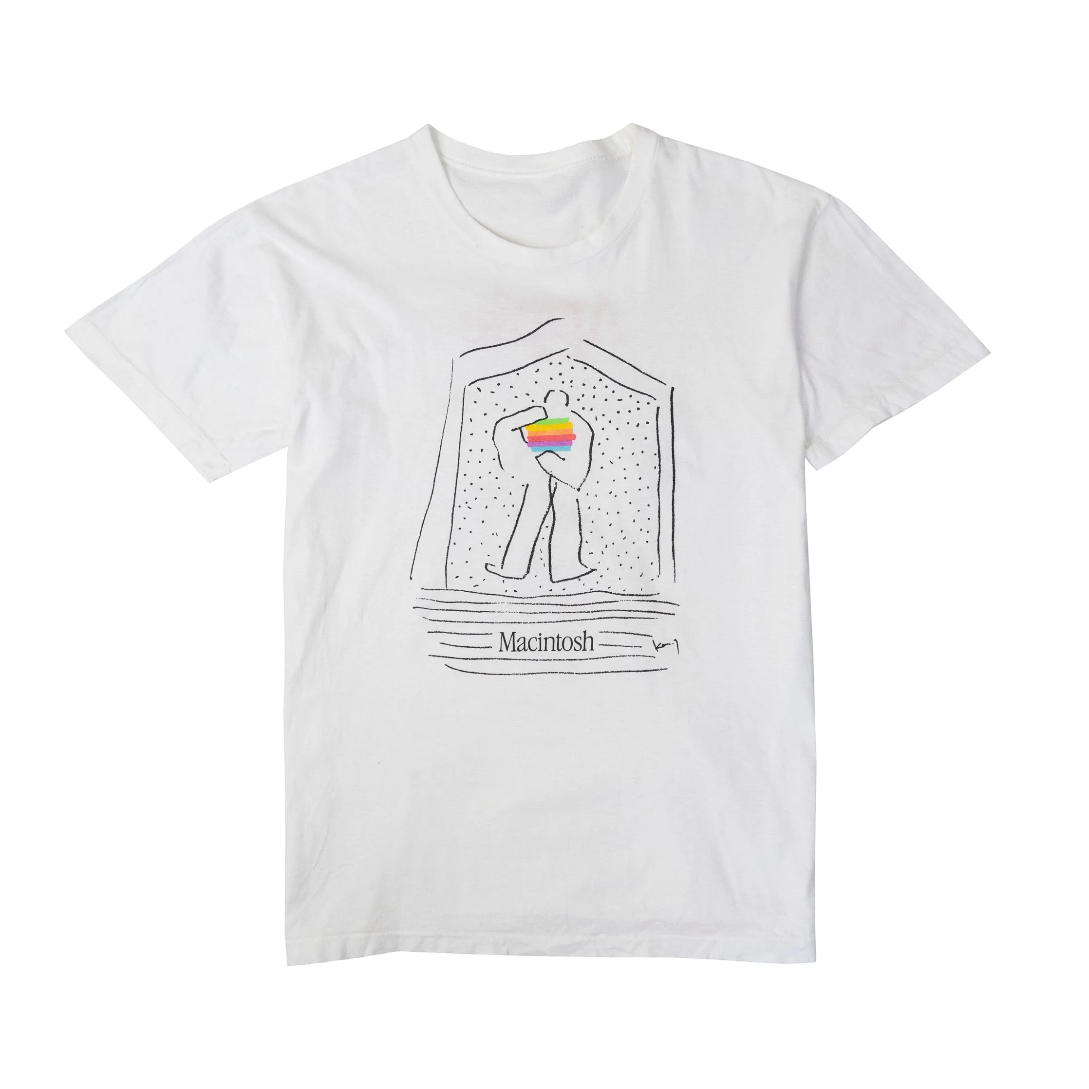 Apple Macintosh Single Stitch Tee