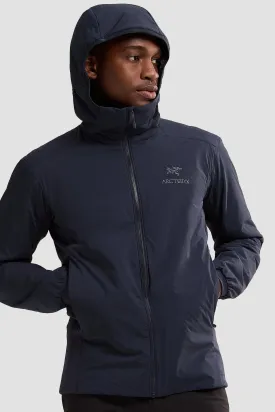 Arc'teryx Men's Atom Hoody in Black Sapphire