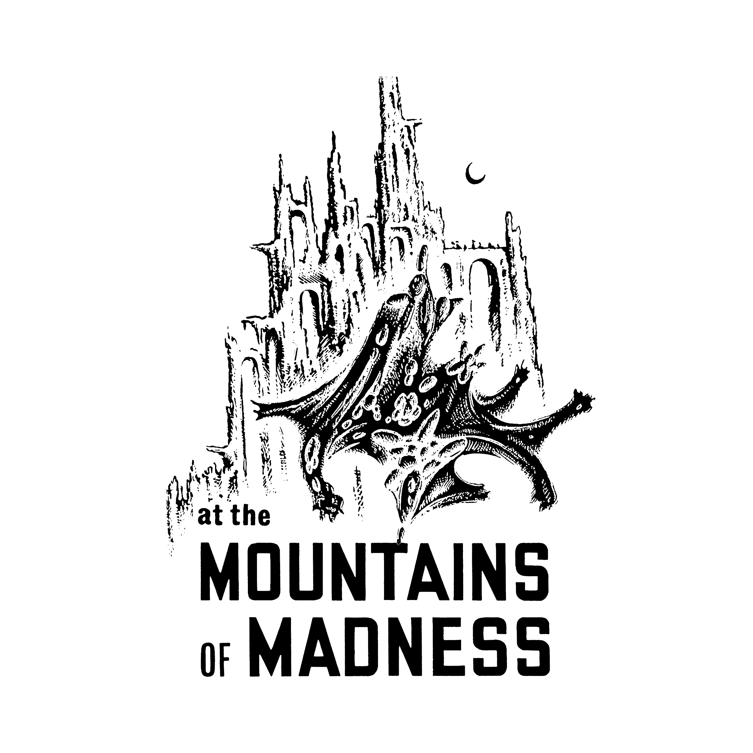 At The Mountains Of Madness Slim Fit Tee