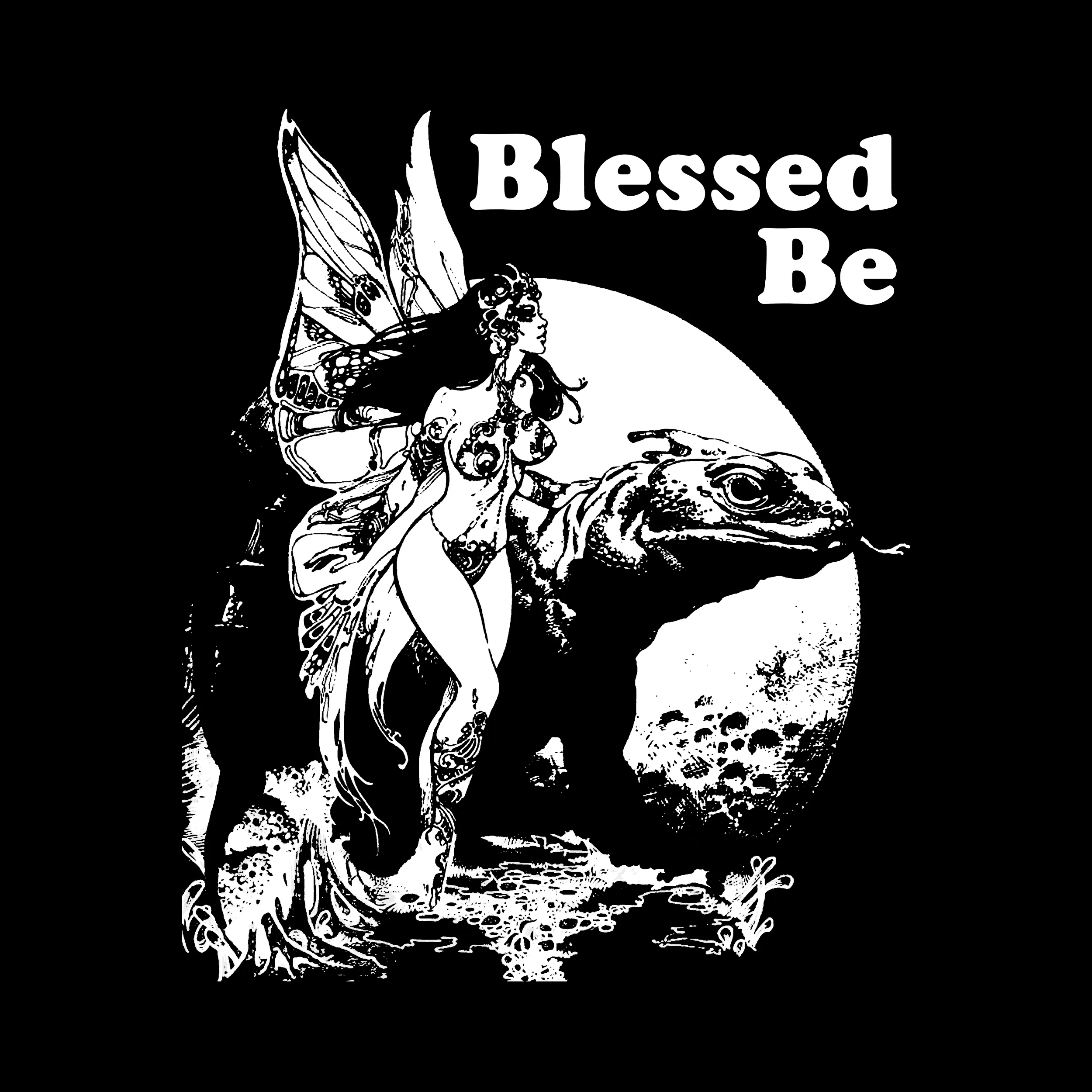 Blessed Be Faerie Slim Fit Tee