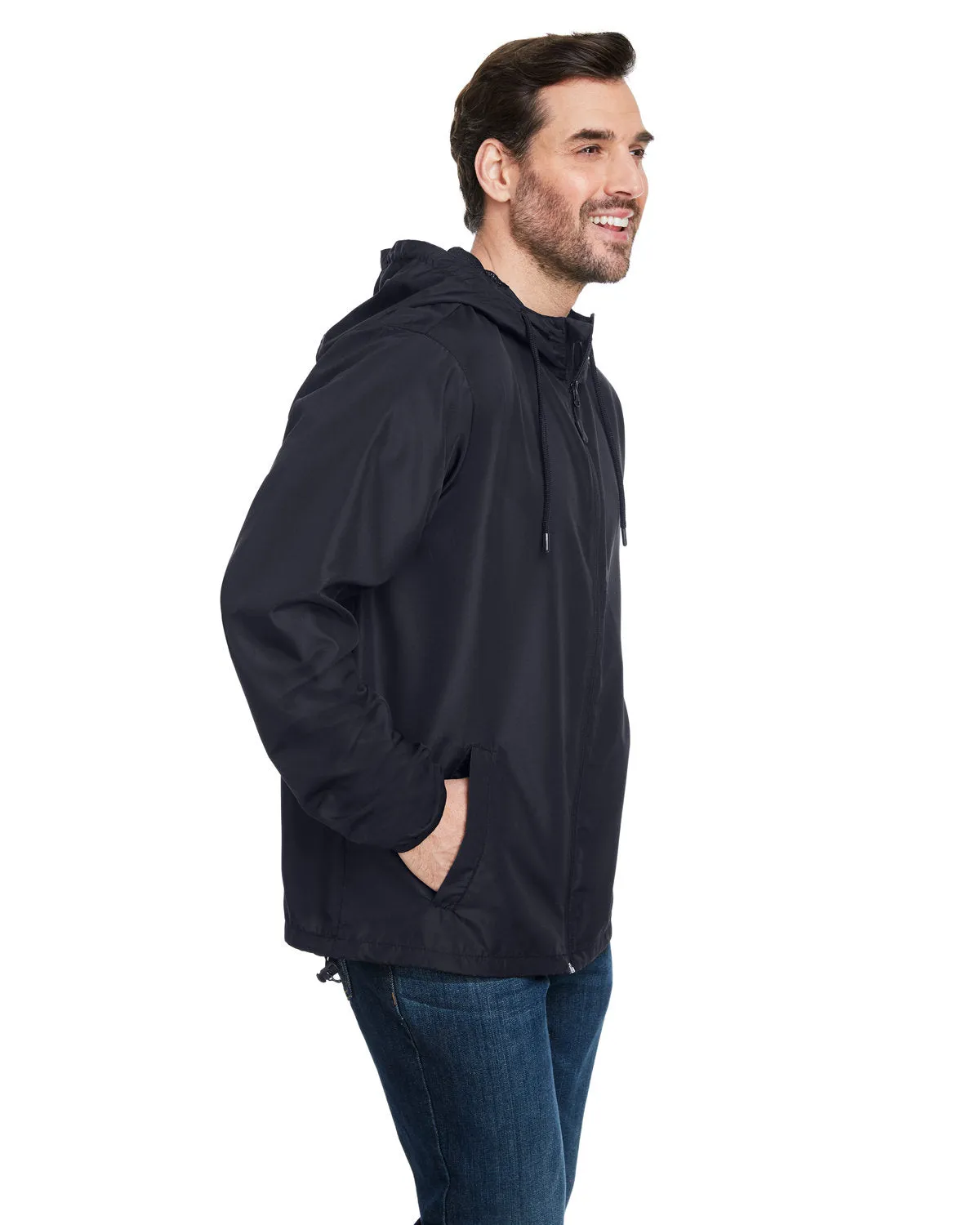 Burnside Men's Lightweight Windbreaker