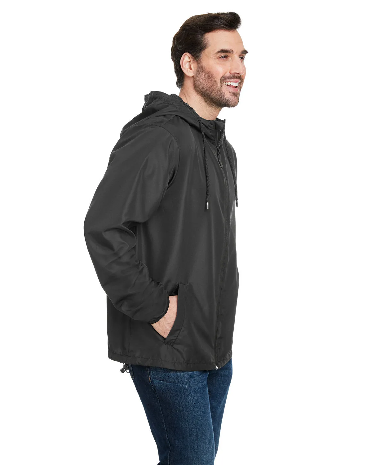 Burnside Men's Lightweight Windbreaker