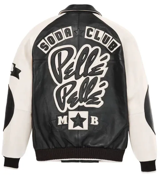 Buy Best Style New Genuine Pelle Pelle Soda Club Plush White Jacket | Rfx Leather Store