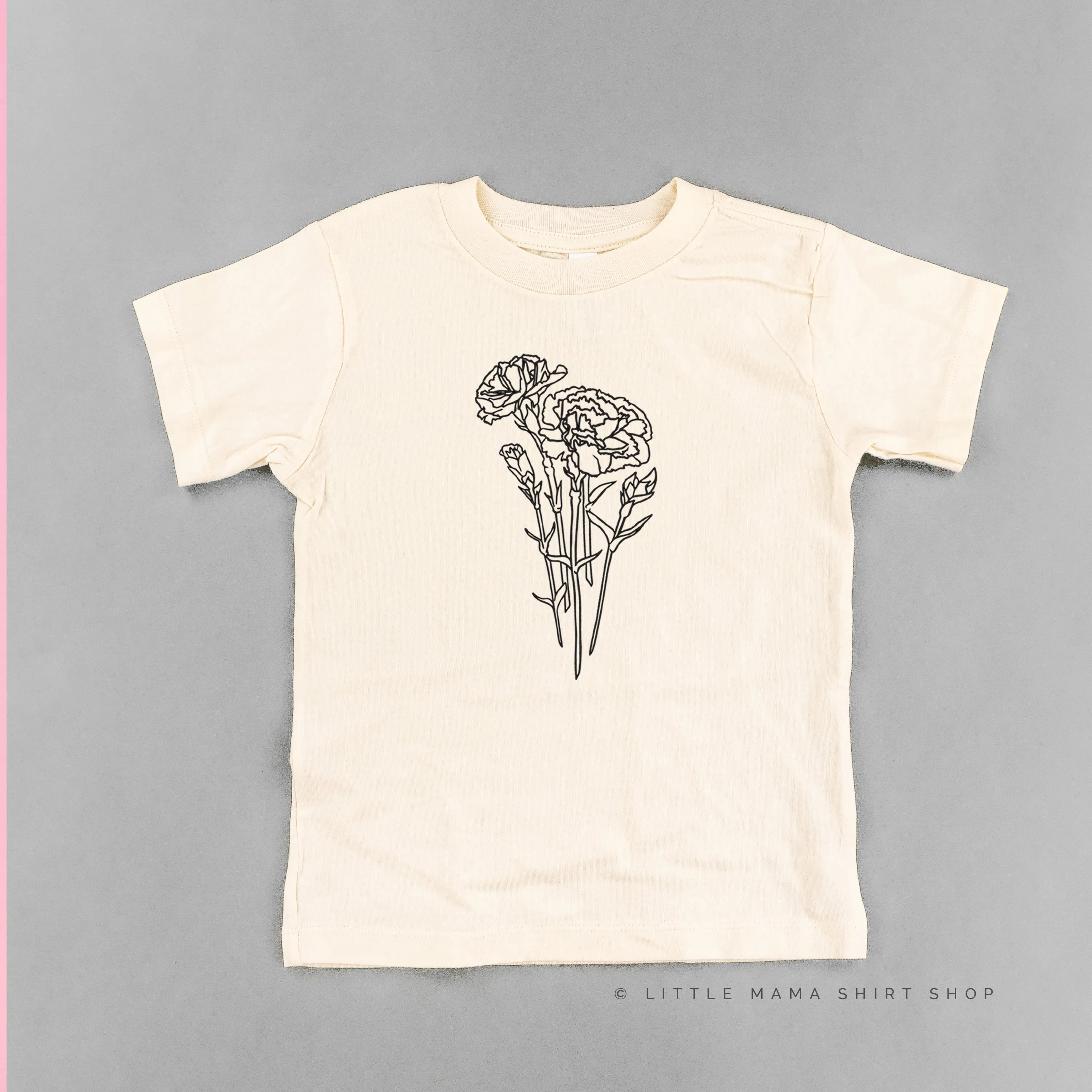 CARNATION - Short Sleeve Child Shirt