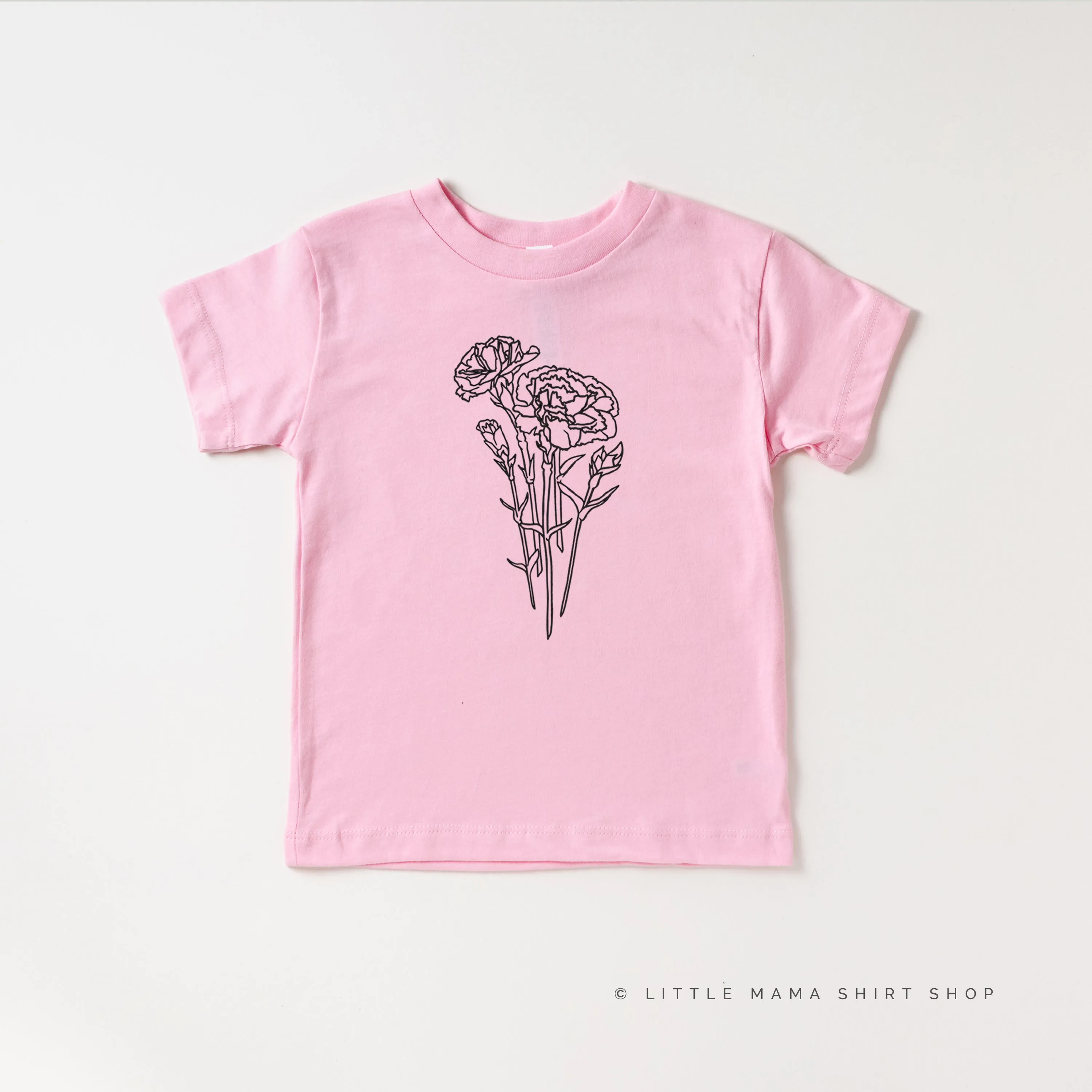 CARNATION - Short Sleeve Child Shirt