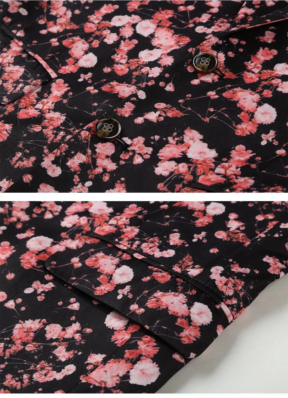 Cherry Blossoms Floral Blazer