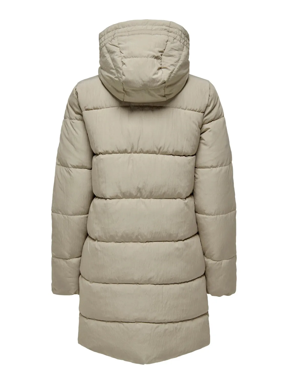 Dolly Long Puffer Coat - Withered Teak