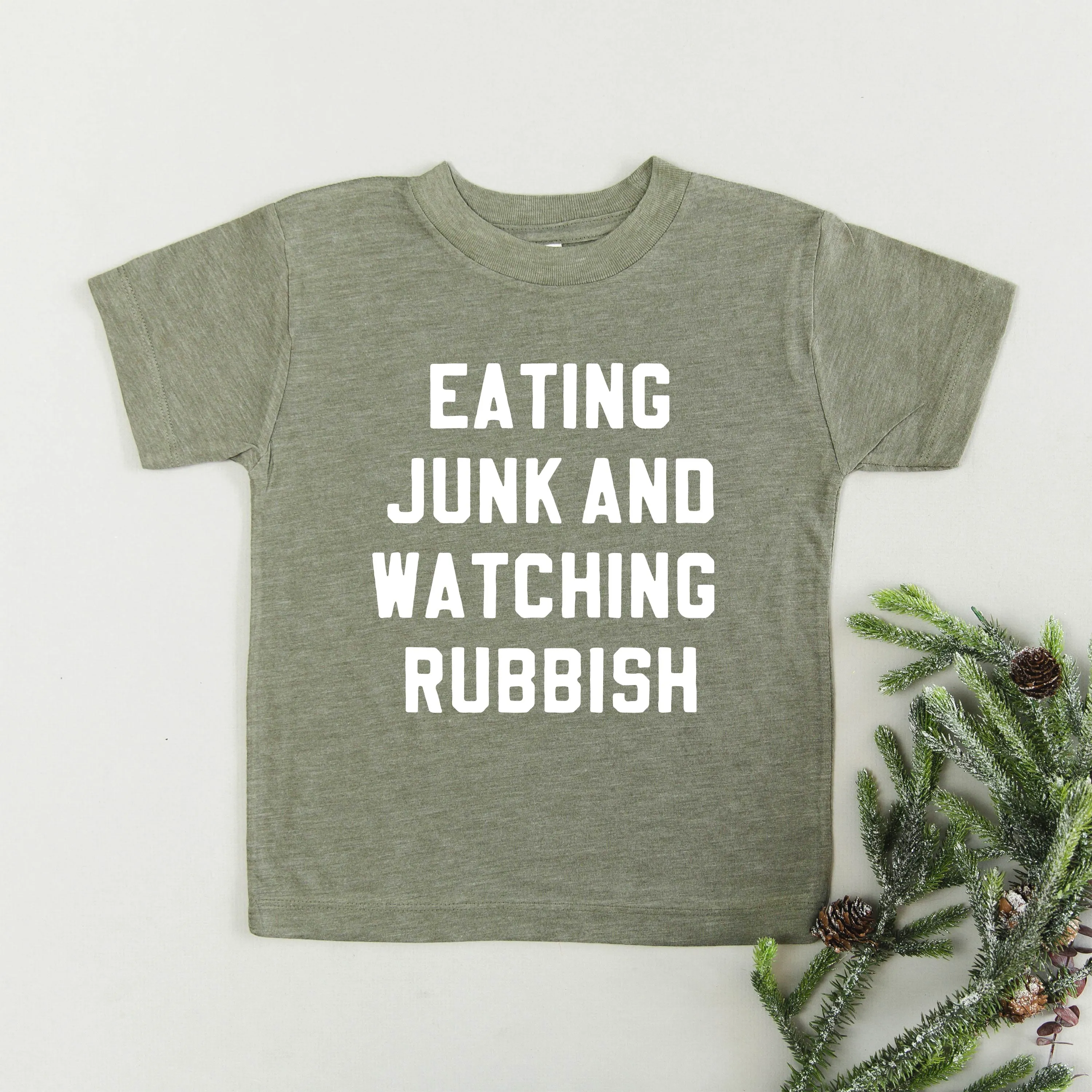 Eating Junk And Watching Rubbish - Child Tee