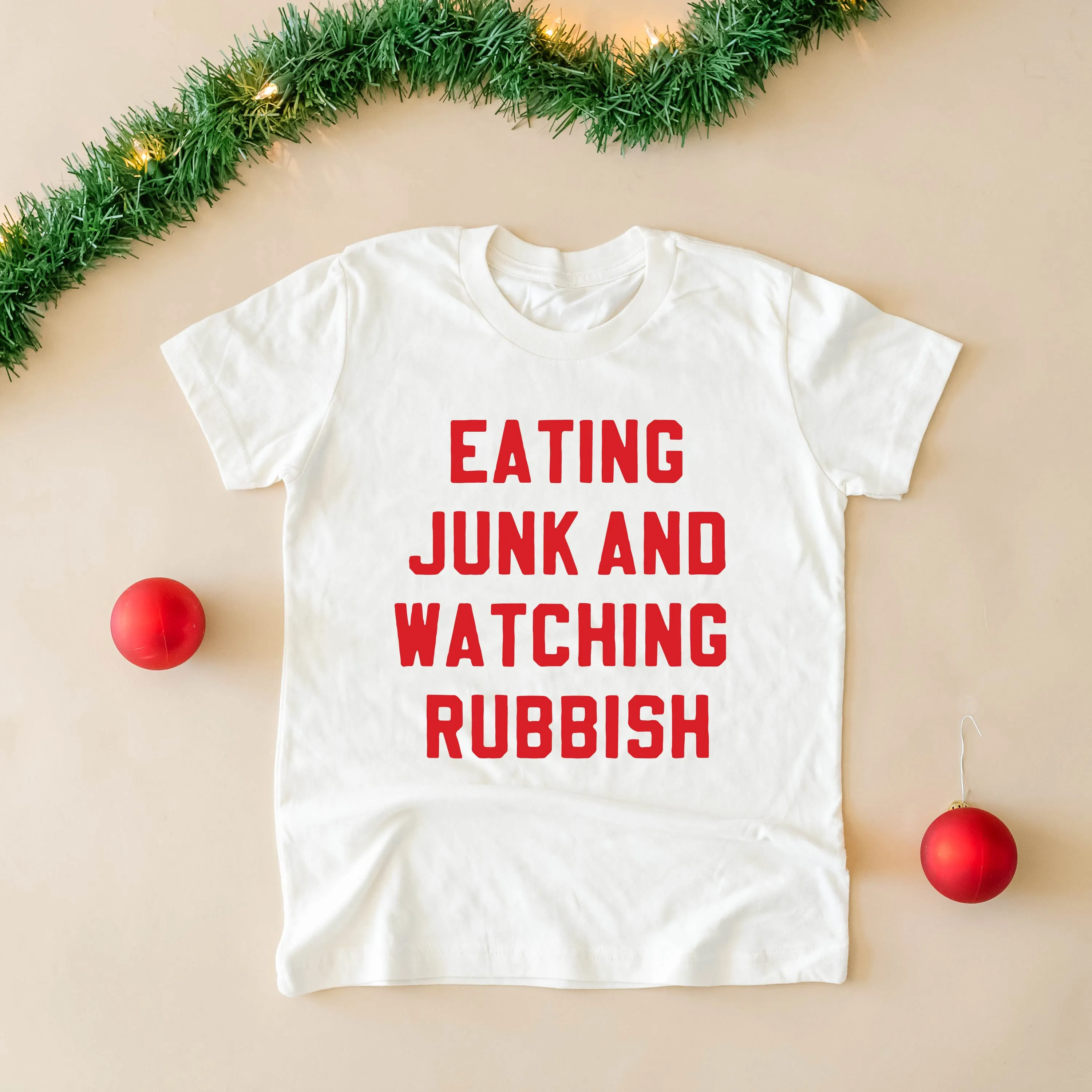 Eating Junk And Watching Rubbish - Child Tee