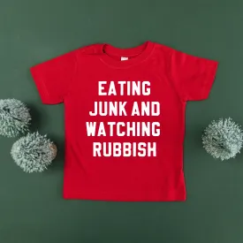 Eating Junk And Watching Rubbish - Child Tee