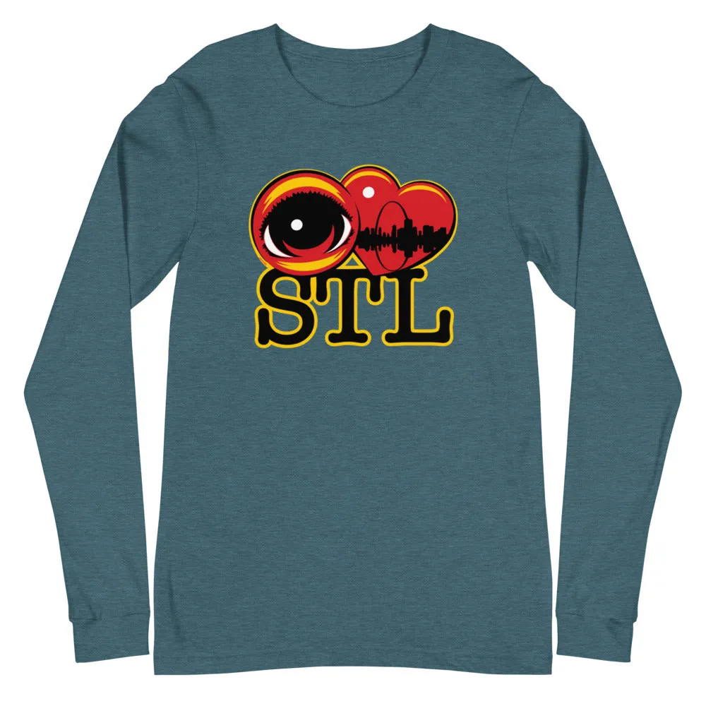 Eye Love STL Unisex Long Sleeve Tee