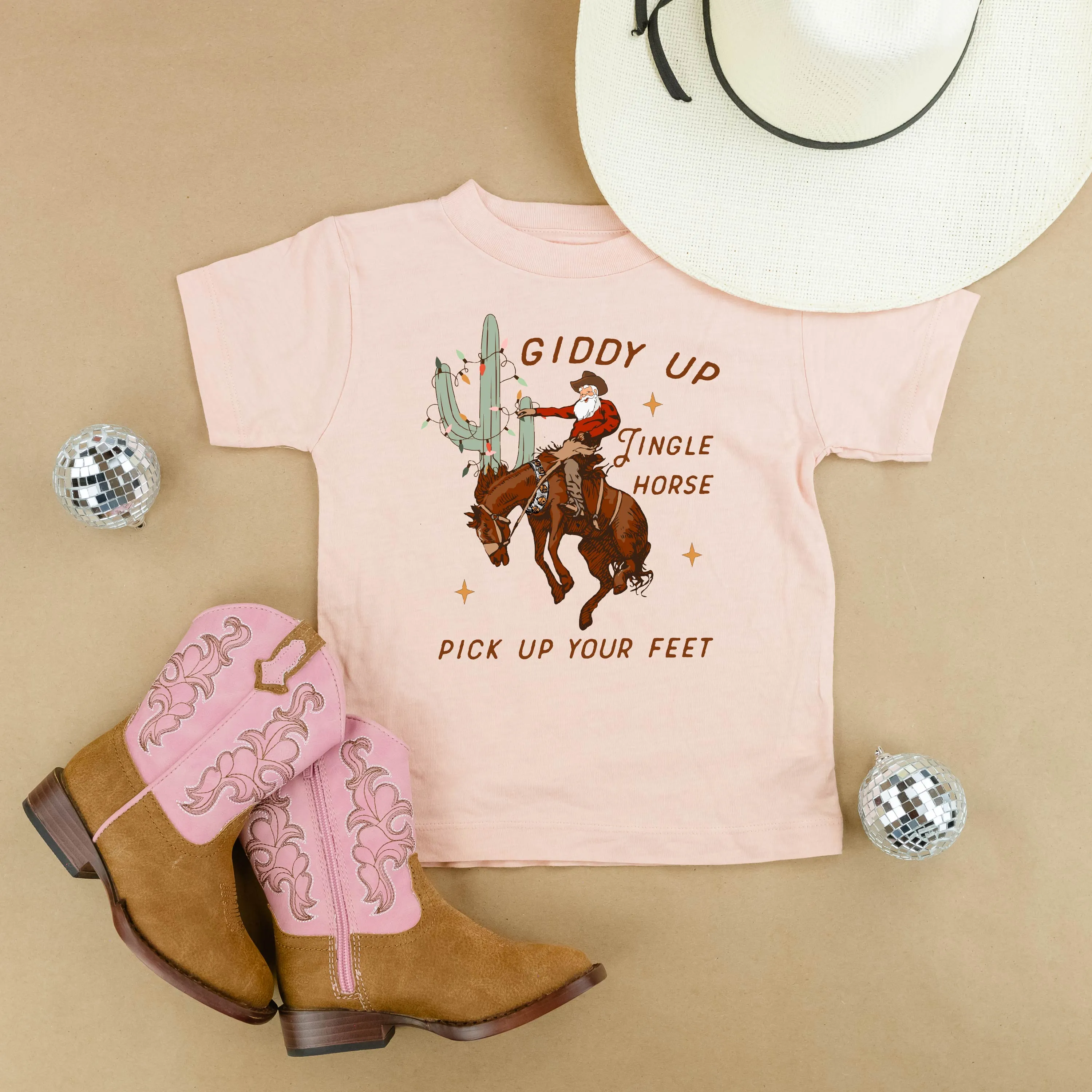 Giddy Up Jingle Horse - Child Tee