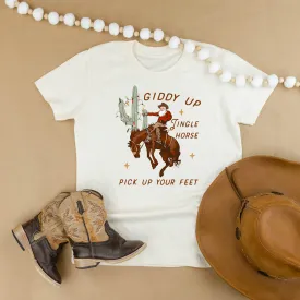 Giddy Up Jingle Horse - Child Tee