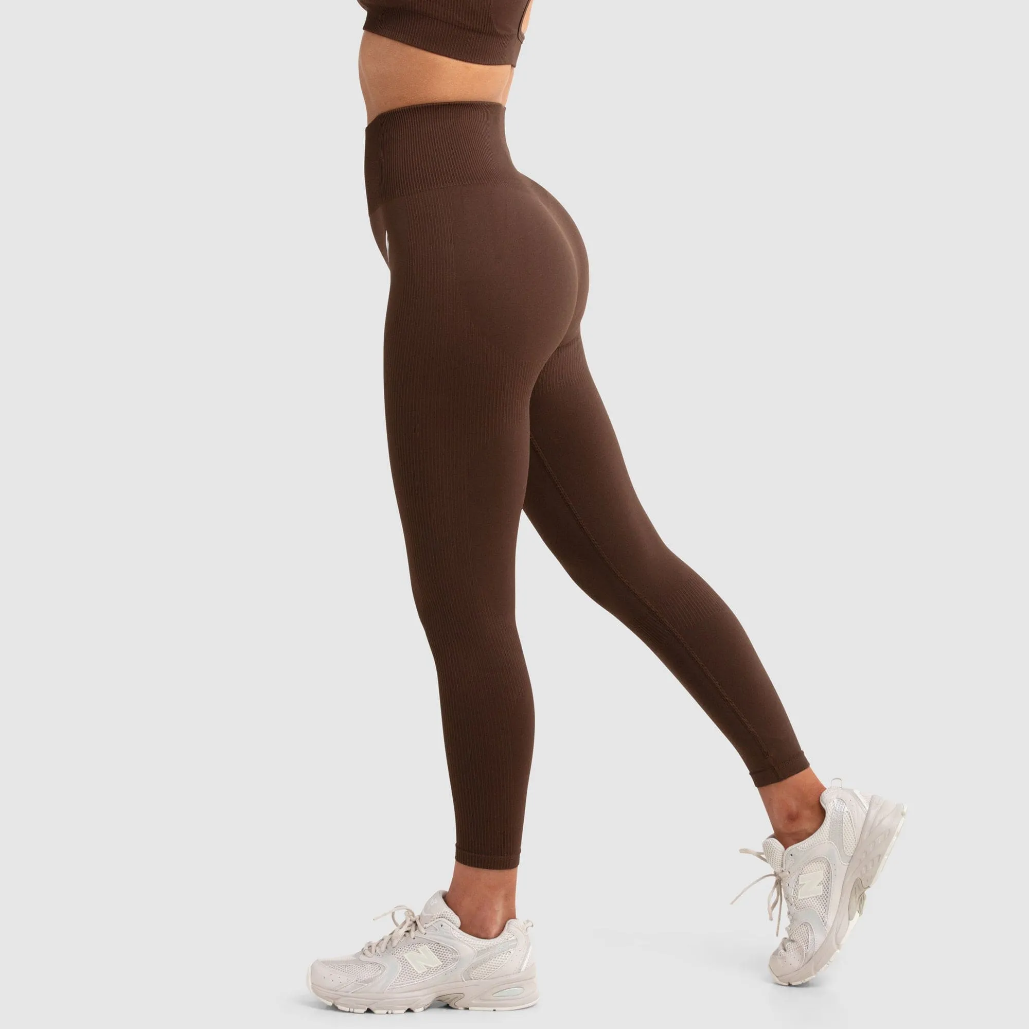 Impact Seamless Leggings - Espresso