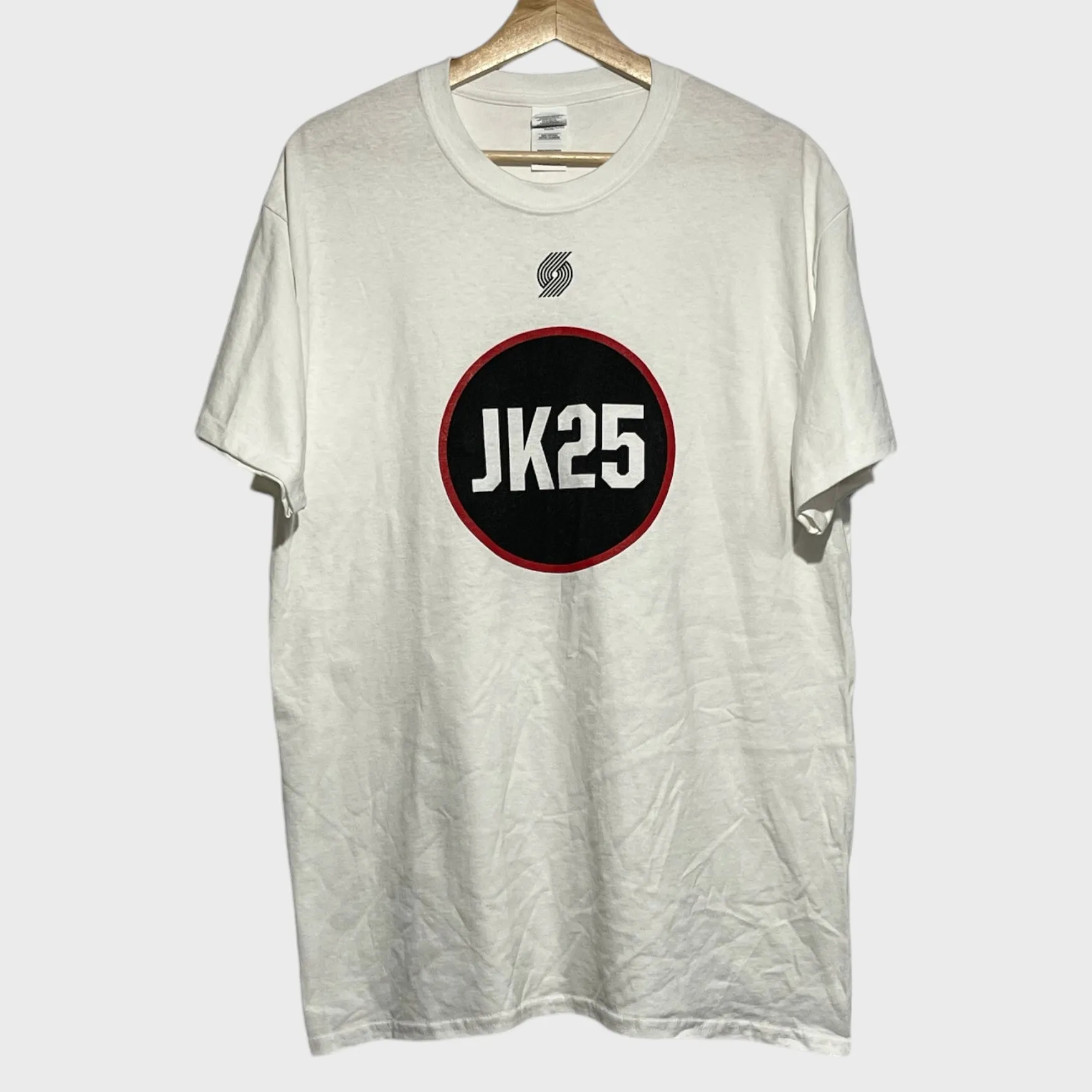 Jerome Kersey Portland Trail Blazers JK25 Memorial Shirt L