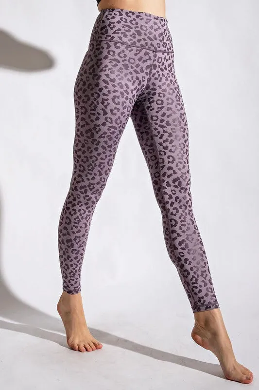 Leopard Print Yoga Leggings