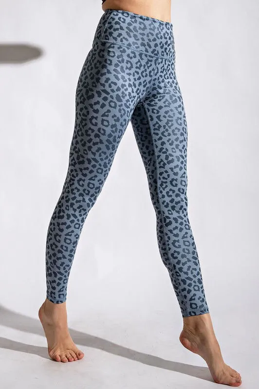 Leopard Print Yoga Leggings