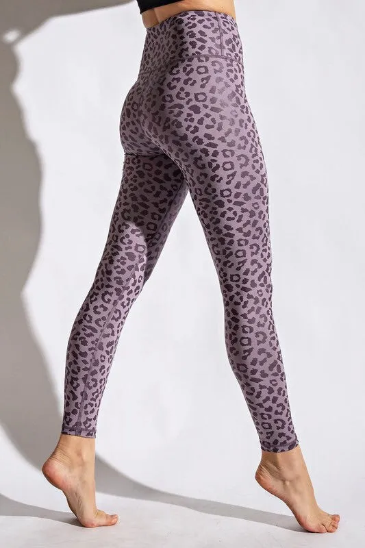 Leopard Print Yoga Leggings