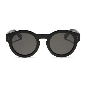 MADISON MEALY - NORA   BLACK   GREY   POLARIZED SUNGLASSES