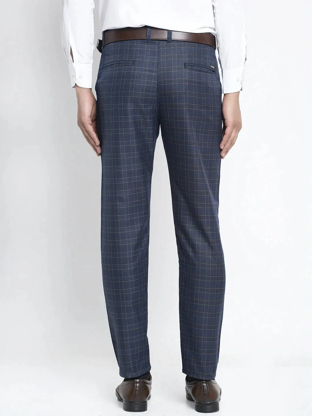 Men'S Navy Formal Trousers