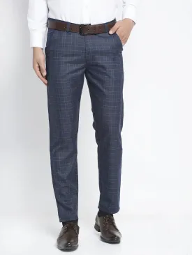 Men'S Navy Formal Trousers