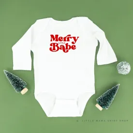 Merry Little Babe - Child LONG SLEEVE Tee