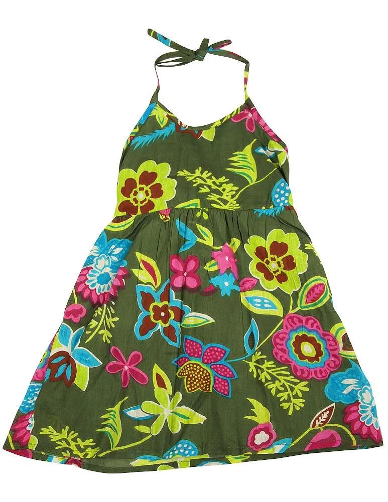 Mish Mish Little Girls Sizes 2-7 - 100% Cotton - Sleeveless Tank Sundress, 33521