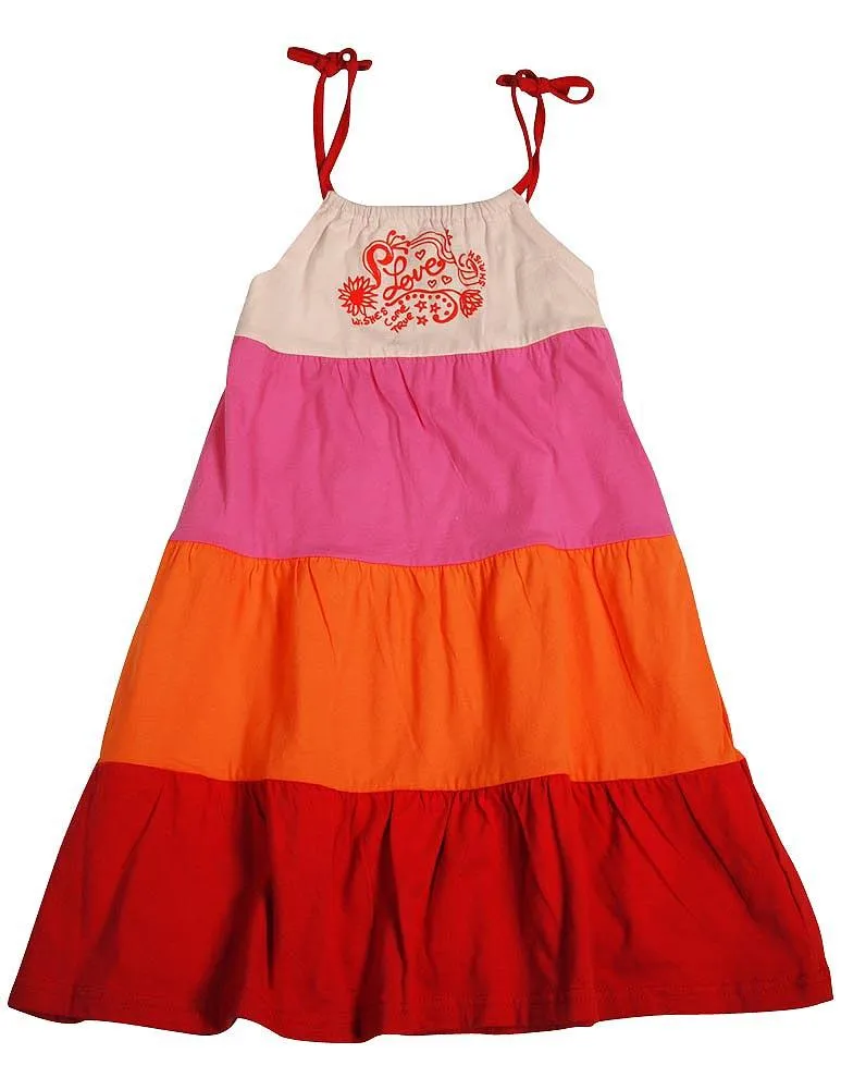 Mish Mish Little Girls Sizes 2-7 - 100% Cotton - Sleeveless Tank Sundress, 33521