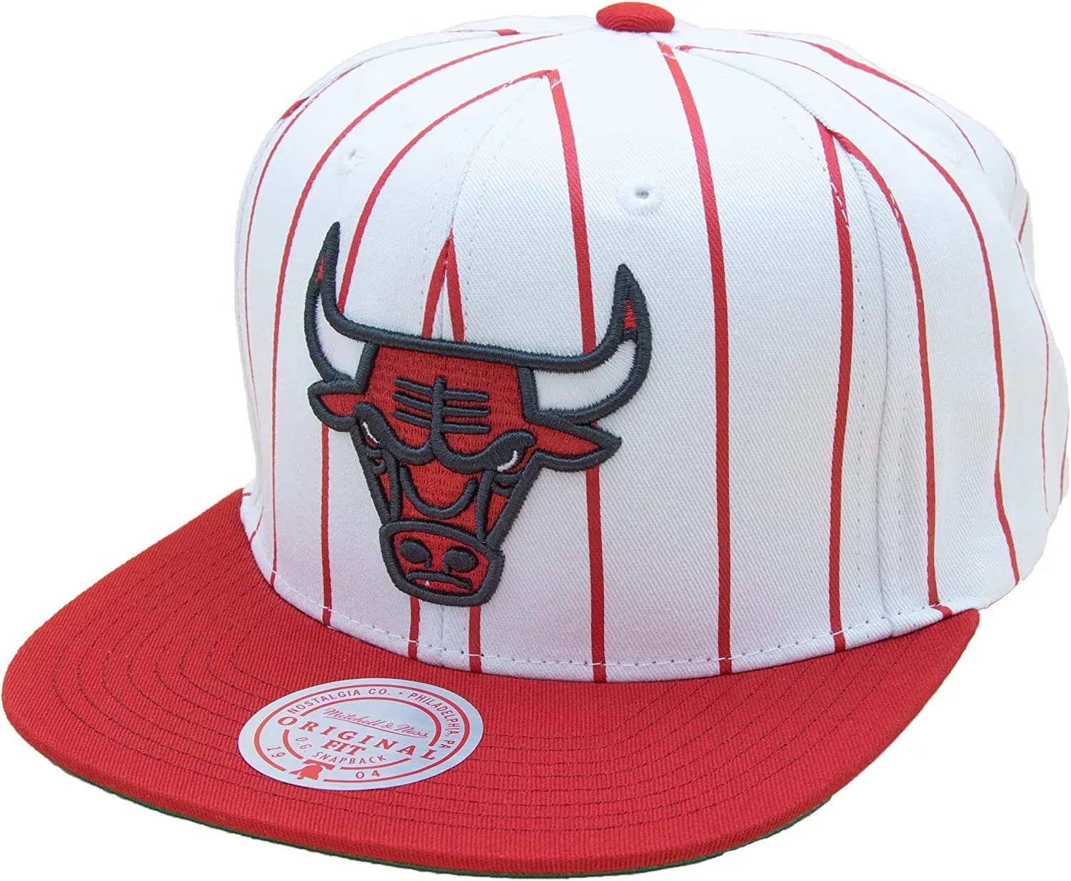 Mitchell & Ness Men's NBA Retro Pinstripe Snapback Cap