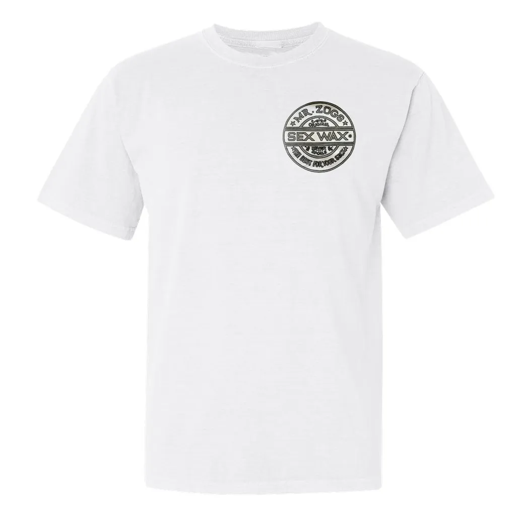 Mr. Zog's Sex Wax Pinstripe Tee - White