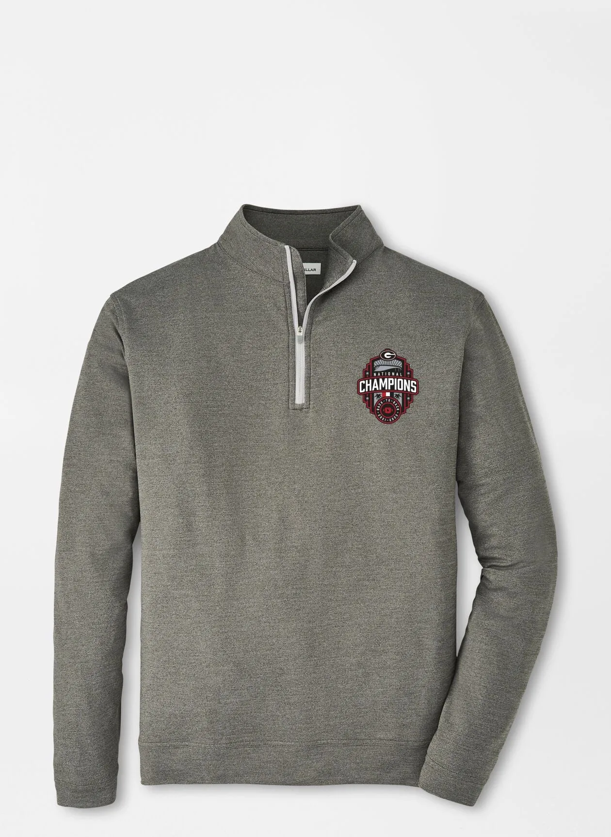 Peter Millar UGA National Champion Perth Performance 1/4 Zip Pullover - 4 colors