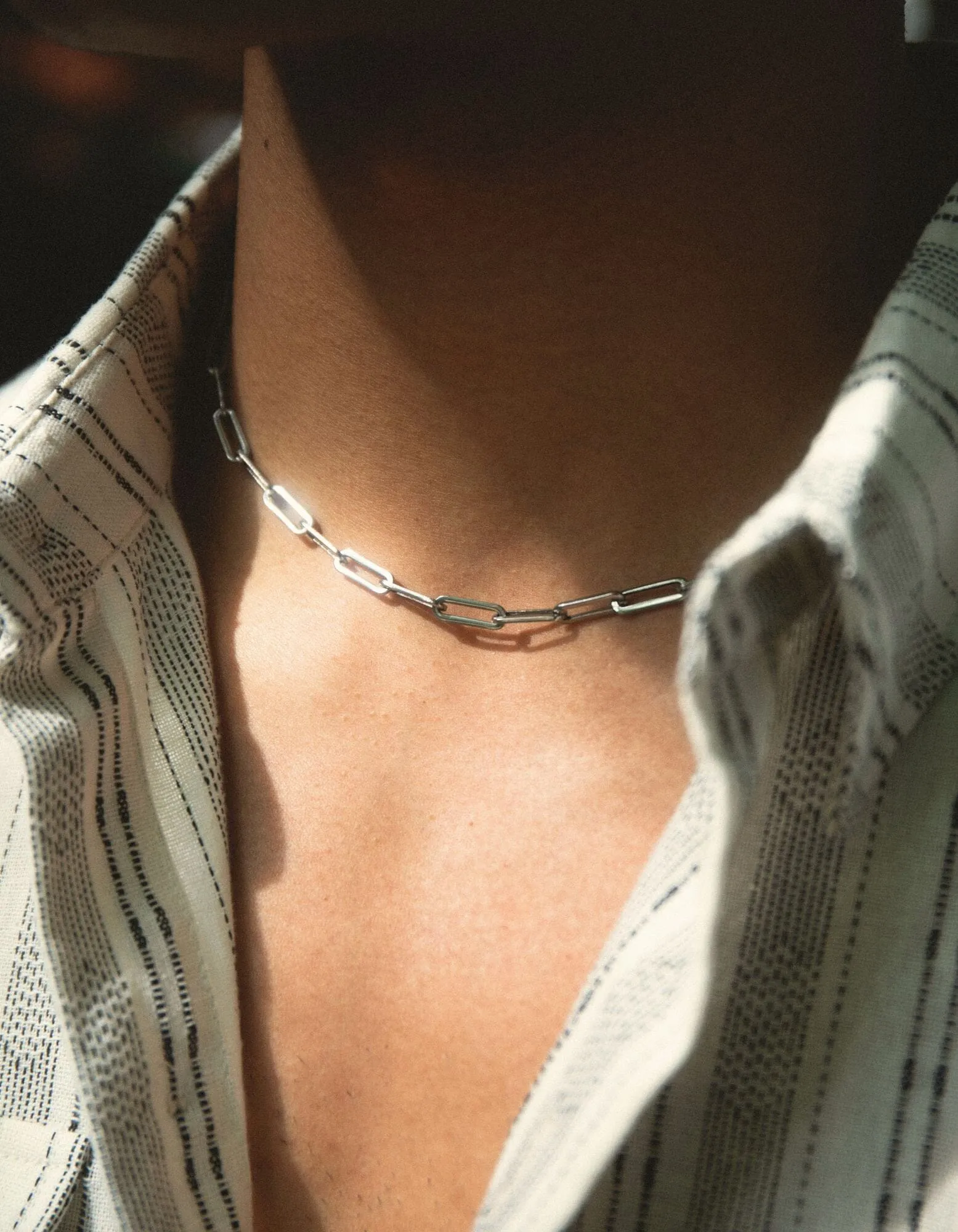 Silver Link Chain