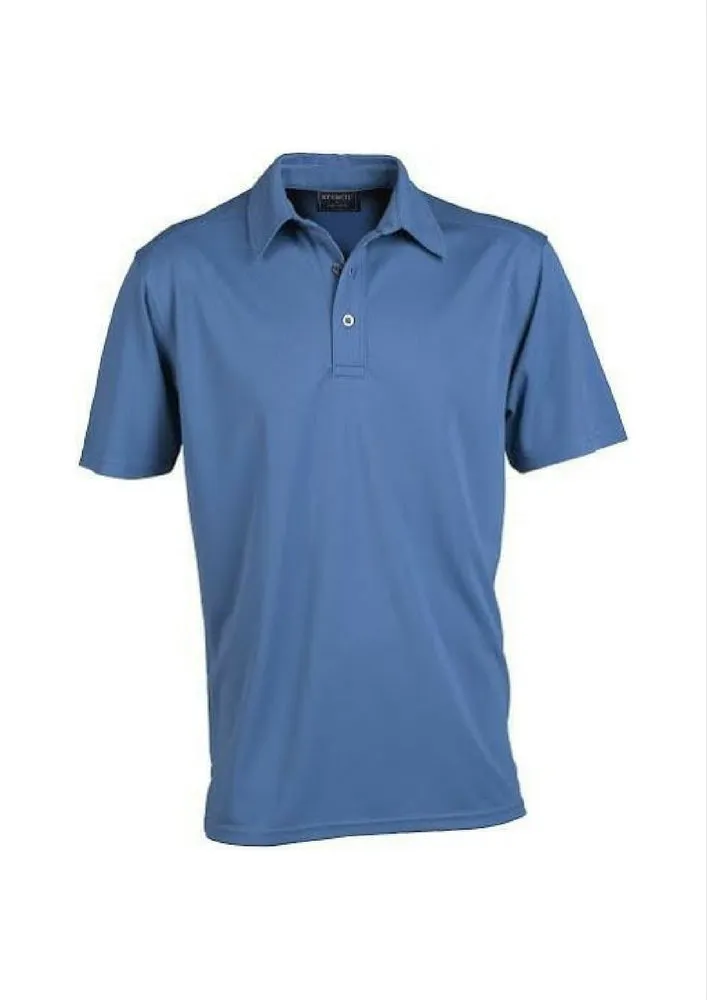 Stencil Glacier Men's Polo