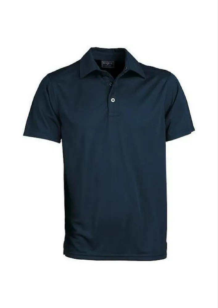 Stencil Glacier Men's Polo