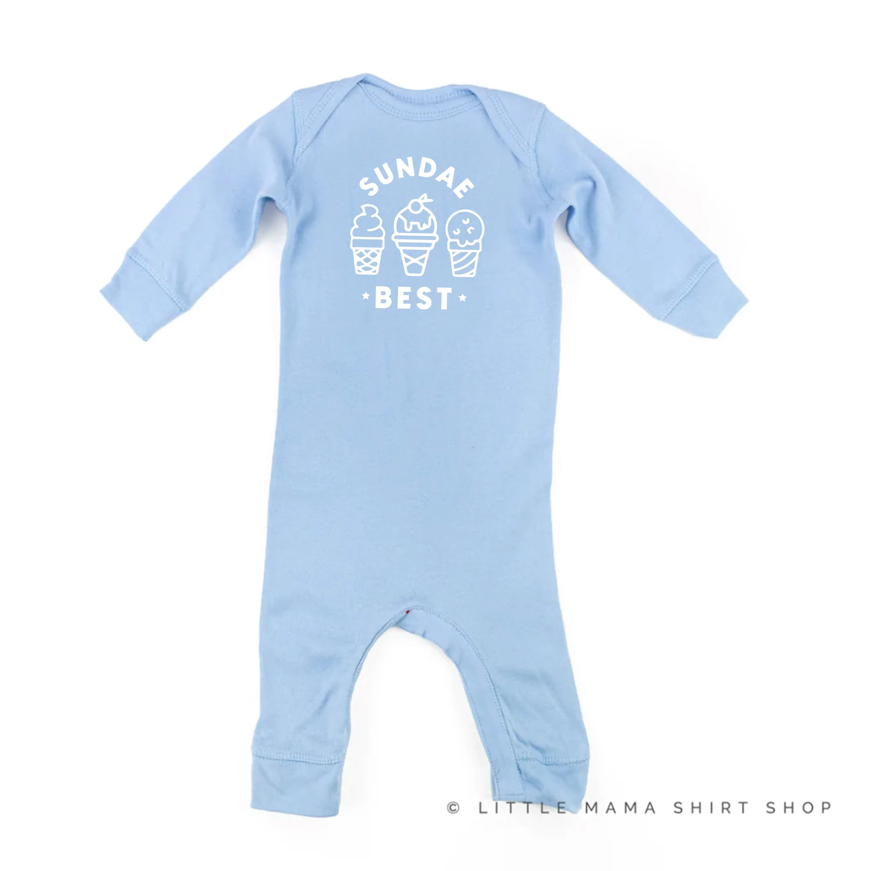 SUNDAE BEST - (Full Size) - One Piece Baby Sleeper