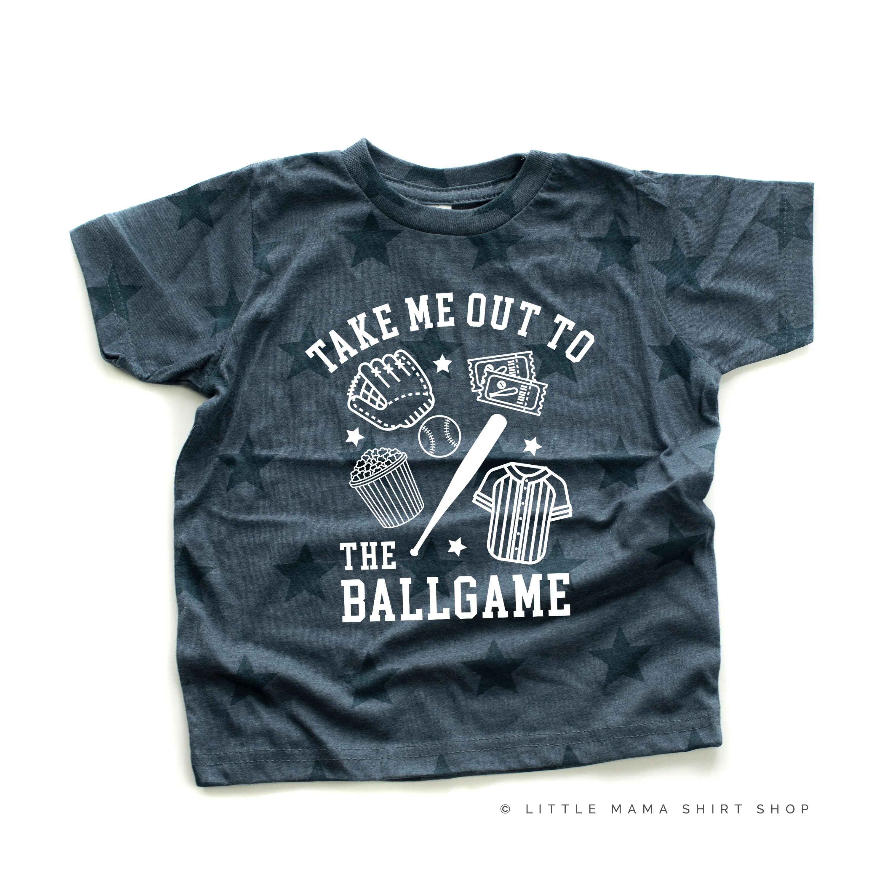 Take Me Out to the Ballgame - Short Sleeve Child STAR Shirt