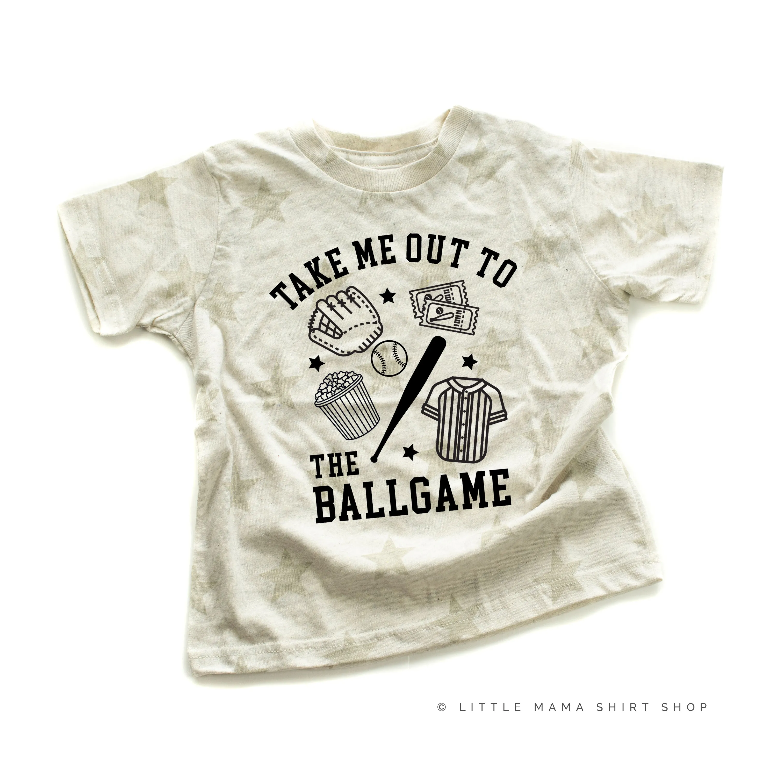 Take Me Out to the Ballgame - Short Sleeve Child STAR Shirt