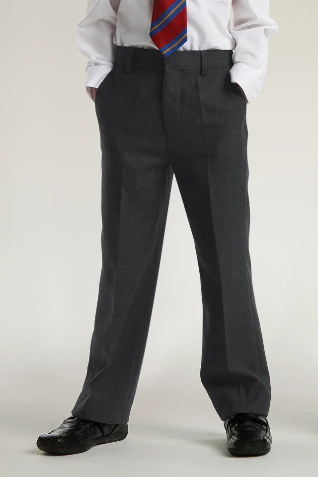 Trutex Junior Trousers Slim Fit Grey