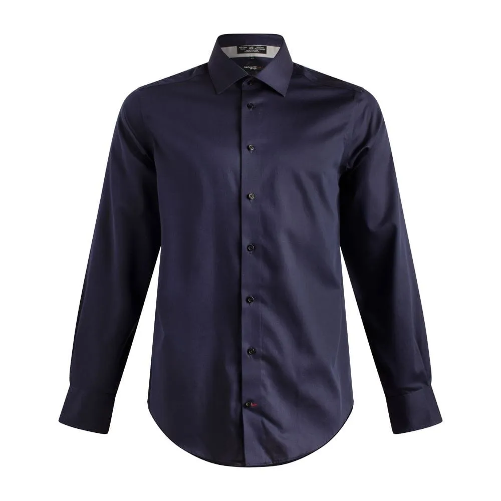 Upgrade Your Style in our Slim Fit 100% Cotton Non-Iron Dress Shirts Available in 10 Colors