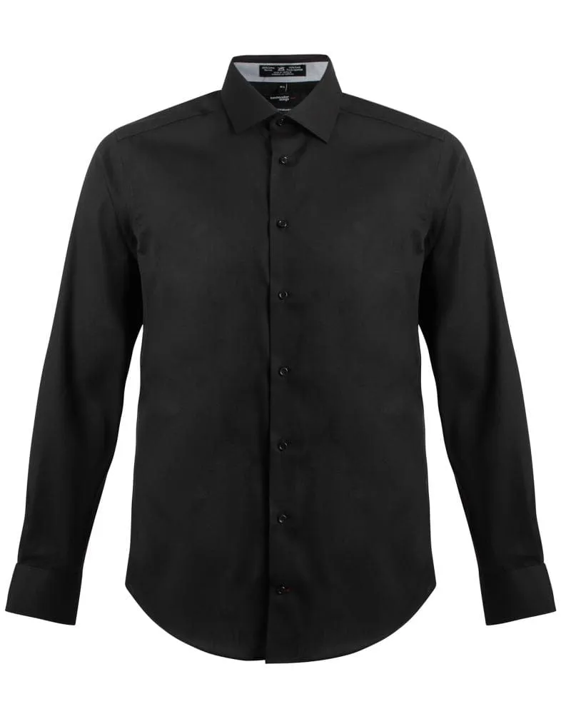 Upgrade Your Style in our Slim Fit 100% Cotton Non-Iron Dress Shirts Available in 10 Colors