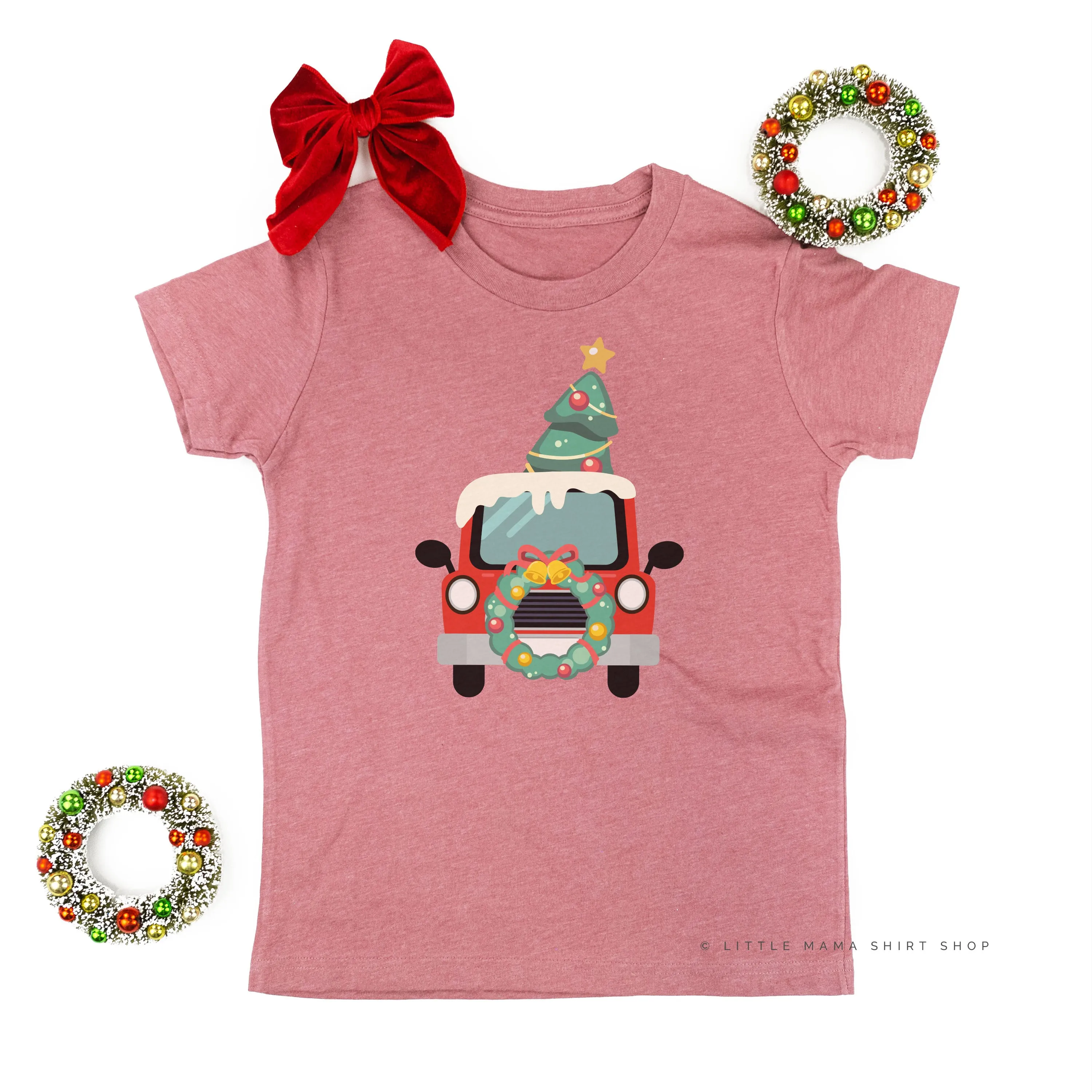 Vintage Christmas Truck - Child Tee