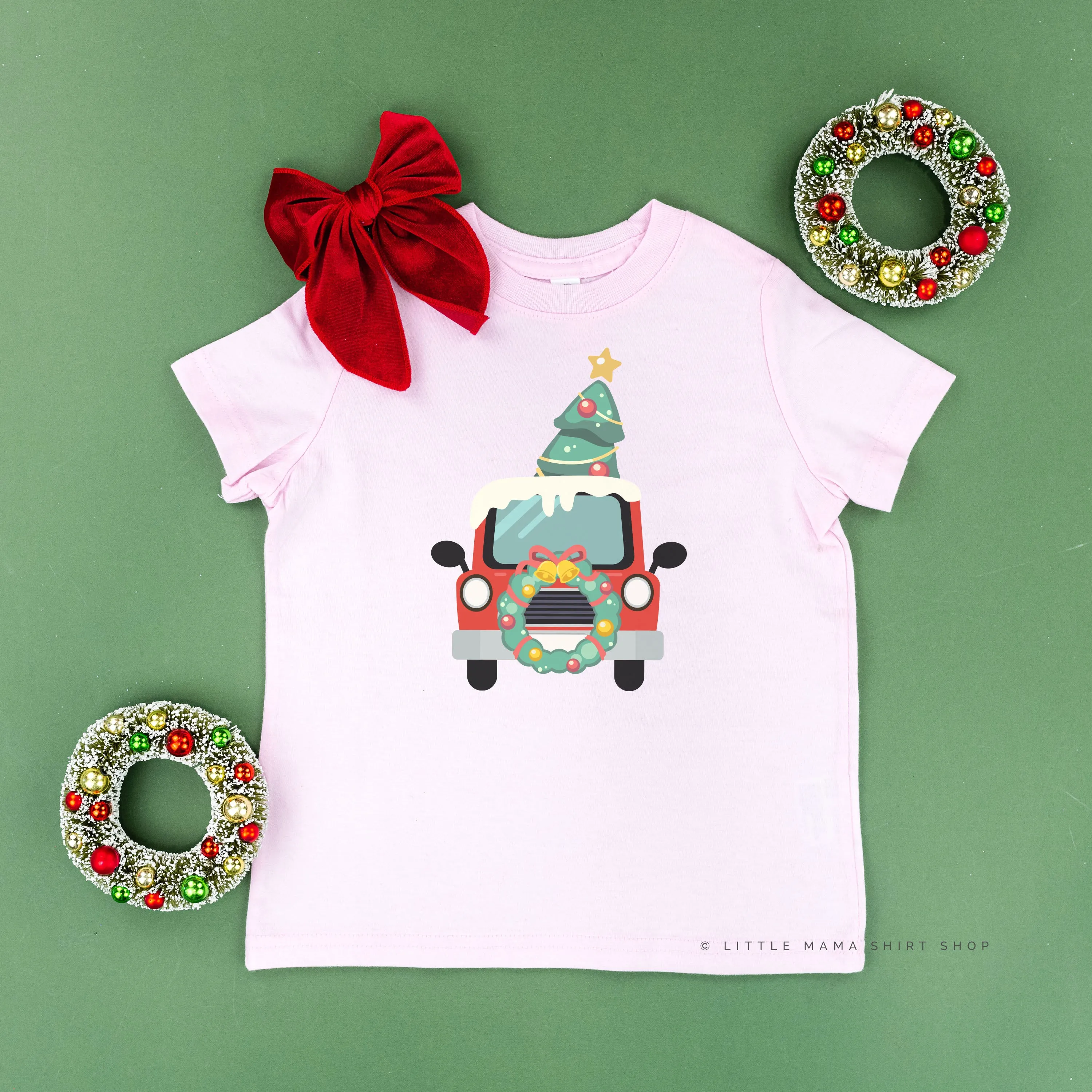 Vintage Christmas Truck - Child Tee