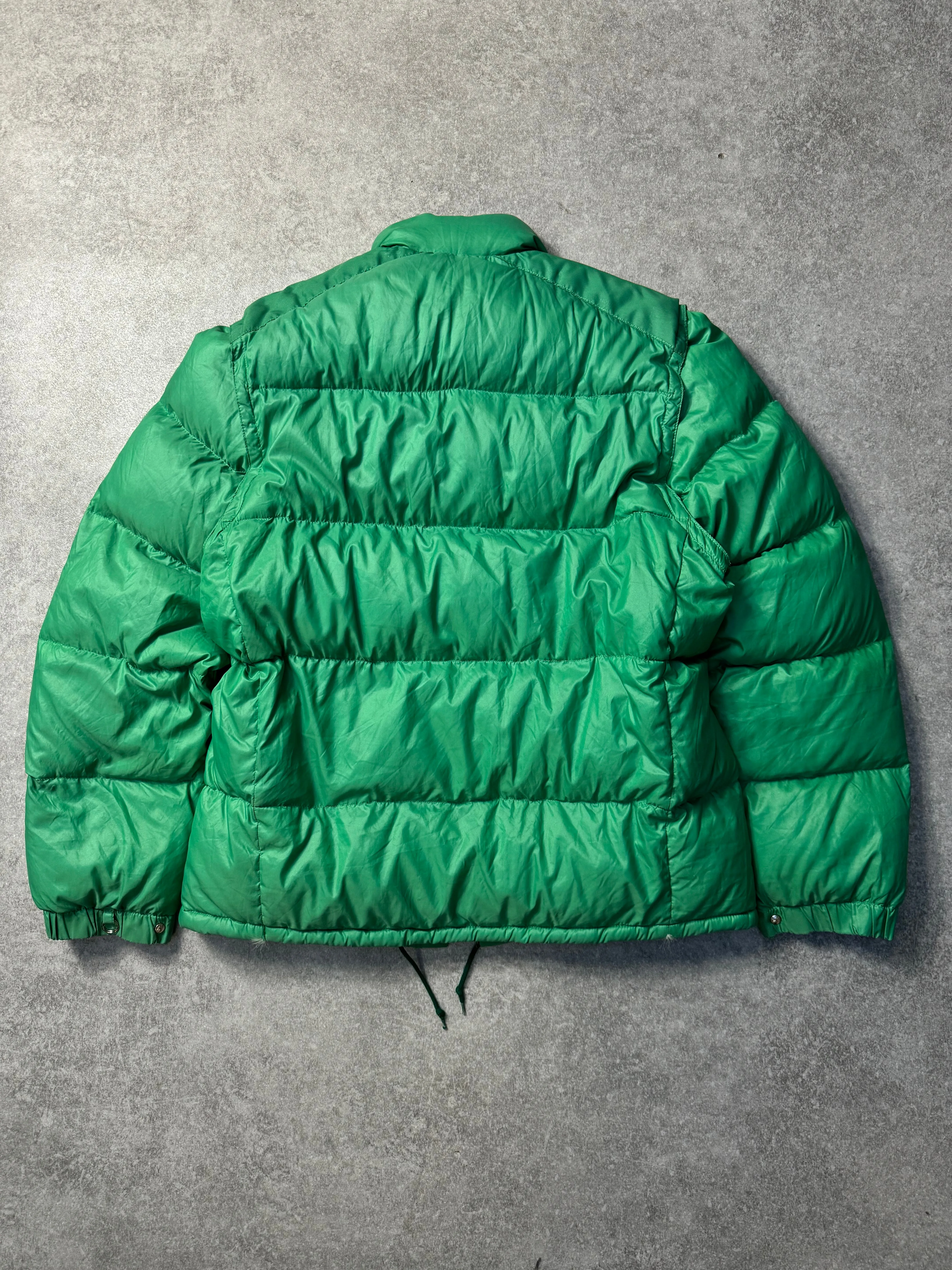 Vintage Moncler Detachable Sleeves Down Puffer Jacket