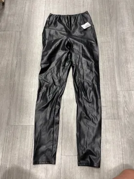 Wilfred Black Leather Pants Size Small